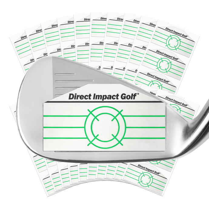 Golf impact tape for Irons.  Direct Impact Golf.