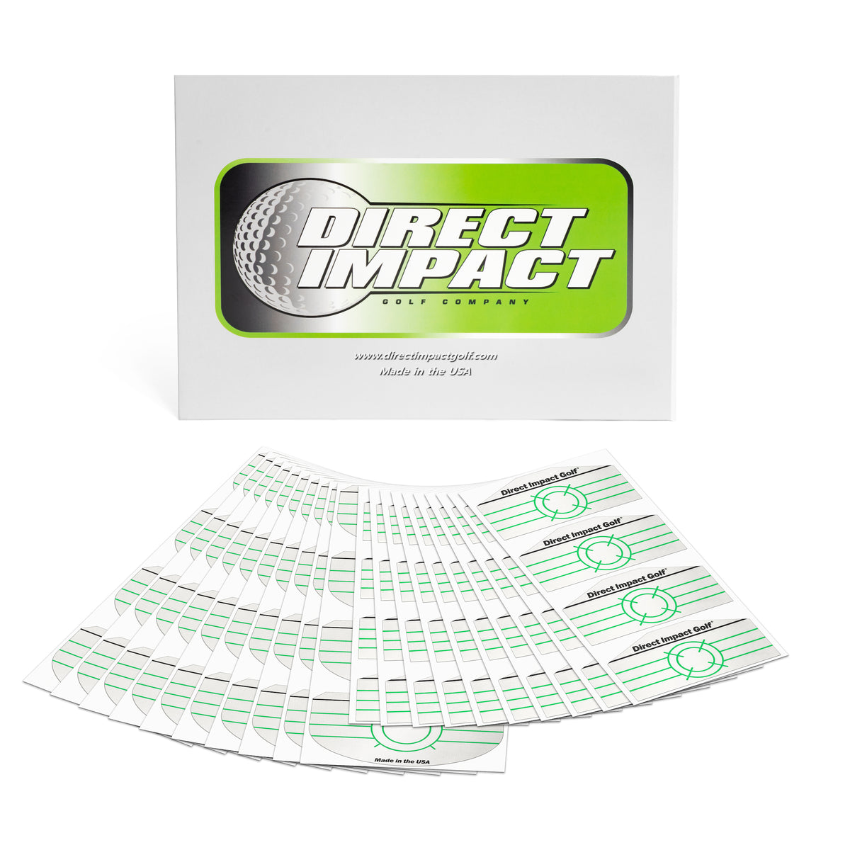 Direct Impact Golf Impact Tape - 200 Driver Labels – Direct Impact Golf ...